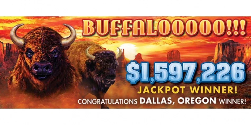 Spirit Mountain Casino - Buffalo Slots Winner